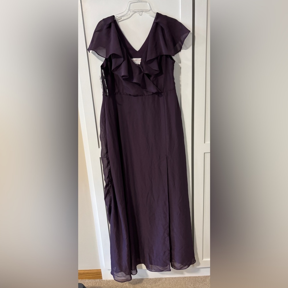 Birdy Grey Jackson Sz XL Deep Purple Formal Prom / Bridesmaid dress